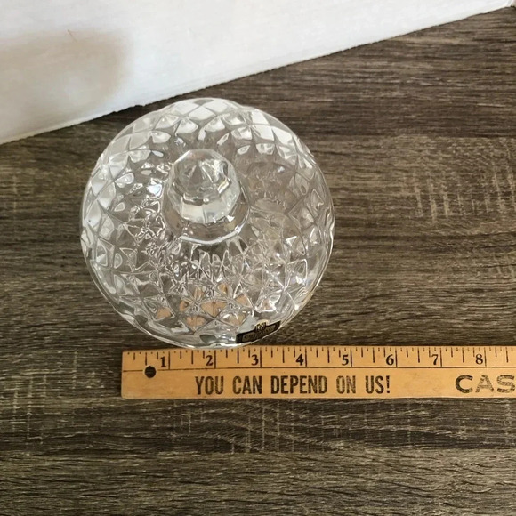 Vtg Zajecar Crystal Candy  Dish - Picture 9 of 10